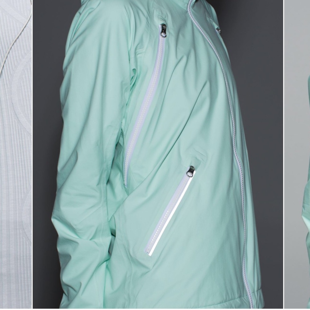 Lululemon Run Jacket Sea Mist 6 - Picture 5 of 8